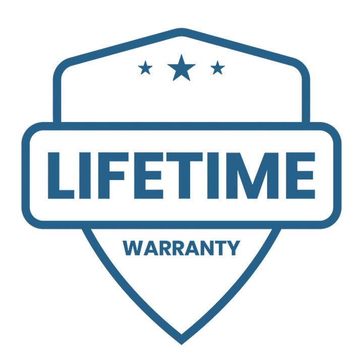 Lifetime Warranty + Free Shipping + Water & Scratch Resistant Seal