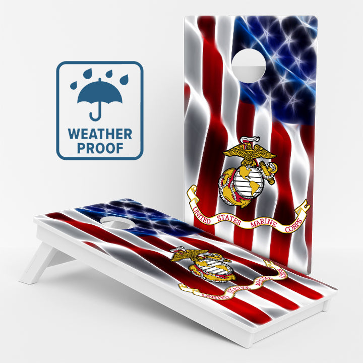 Marine Corps Weather Proof Cornhole Boards