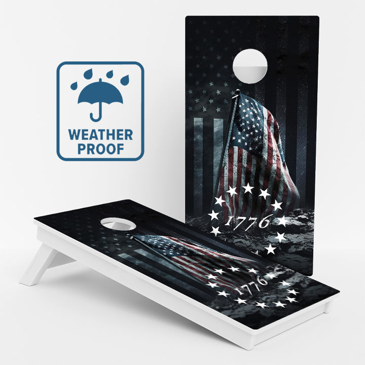 1776 Weather Proof Cornhole Boards