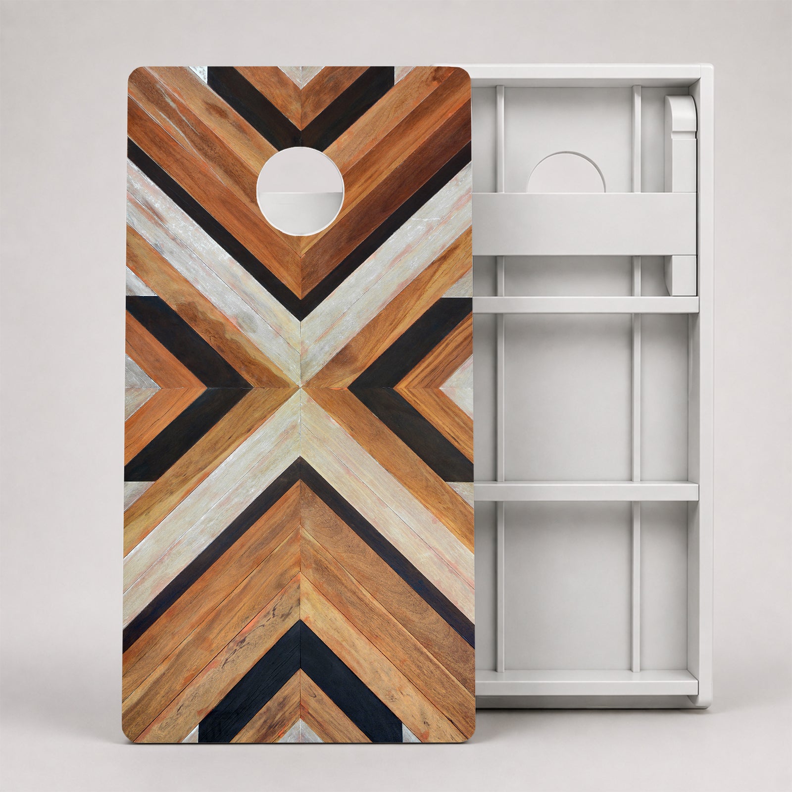 Modern Wood Panels Weather Proof Cornhole Boards