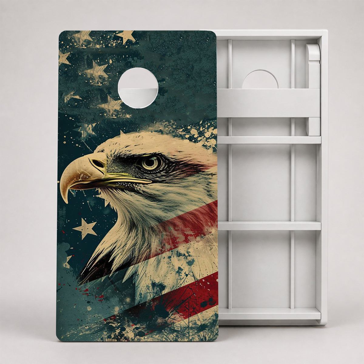 Patriotic Weather Proof Cornhole Boards