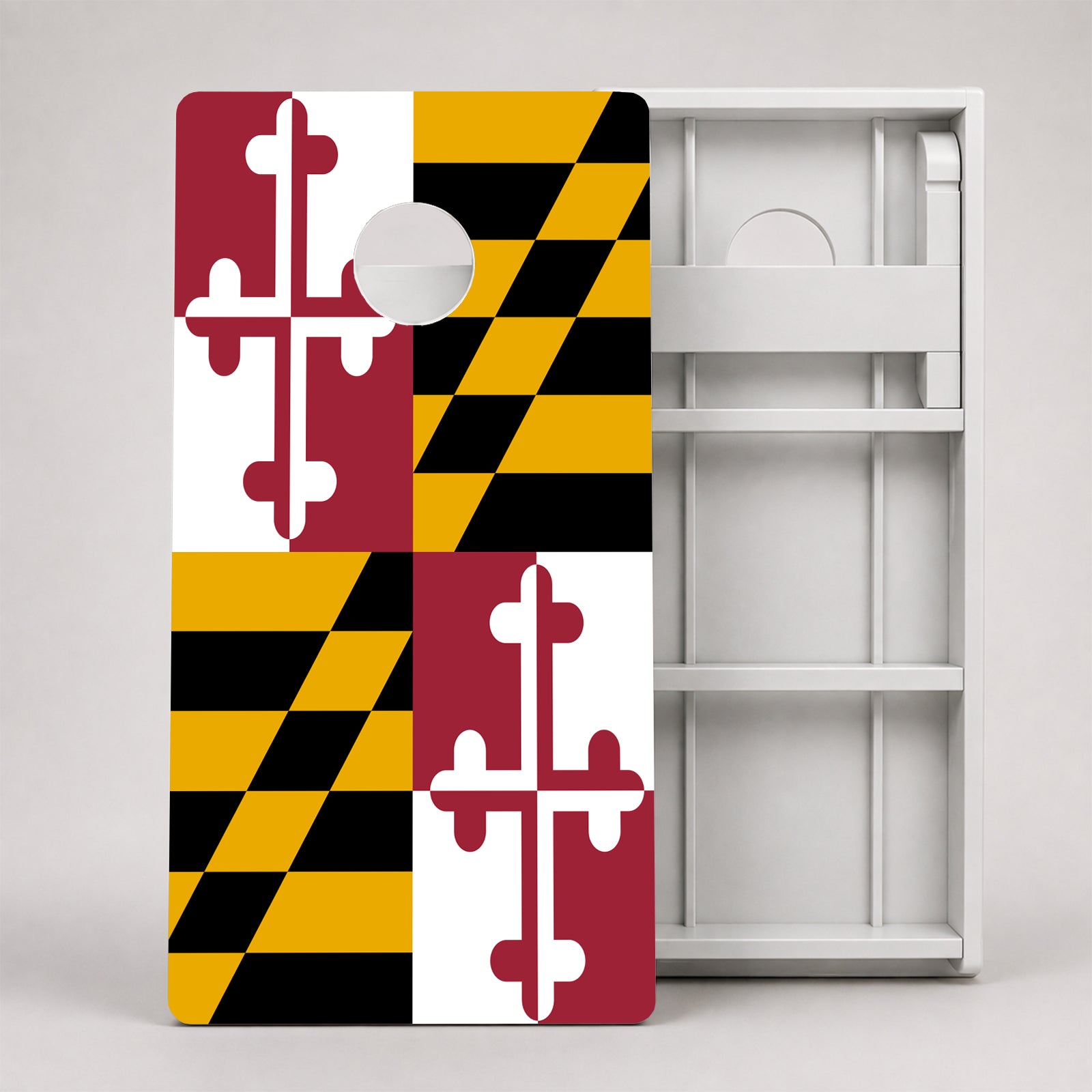 Maryland Flag Weather Proof Cornhole Boards