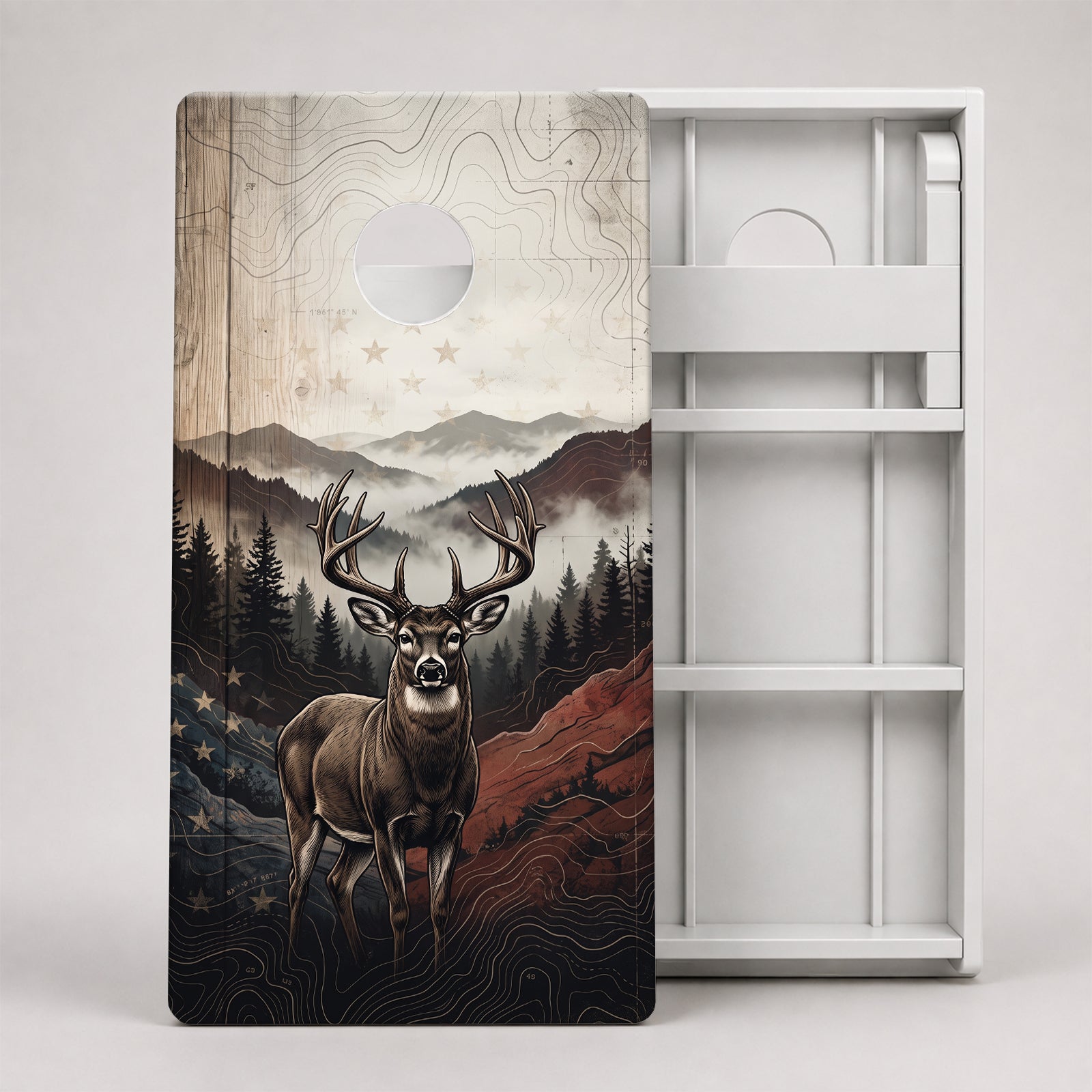 American Deer Weather Proof Cornhole Boards