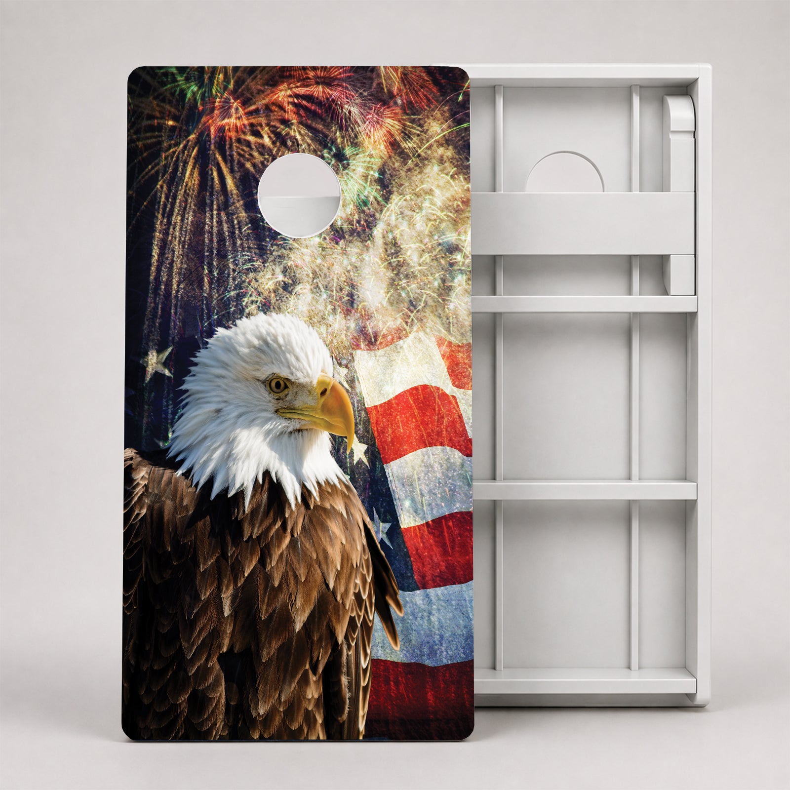 American Flag/Eagle Weather Proof Cornhole Boards