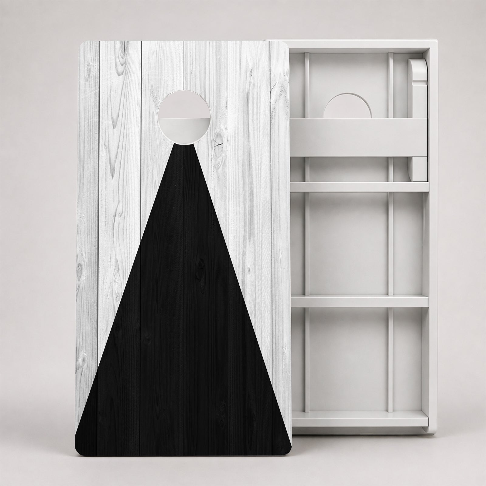 Black & Grey Weather Proof Cornhole Boards