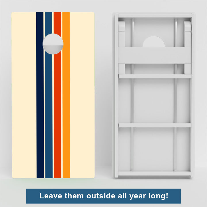 Antique Retro Weather Proof Cornhole Boards