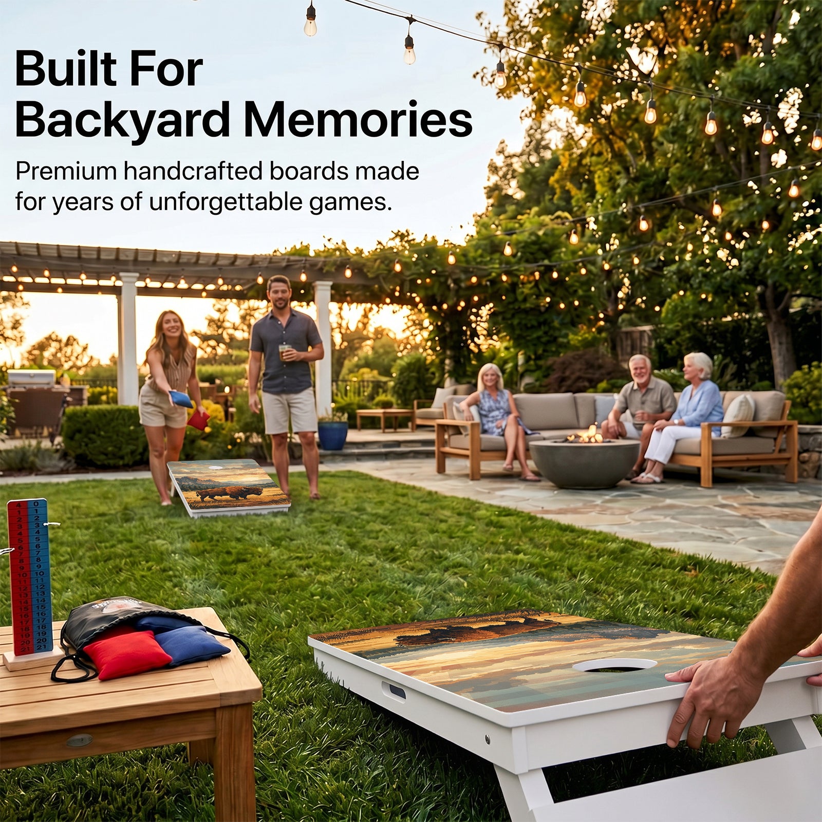 American Buffalo Weather Proof Cornhole Boards