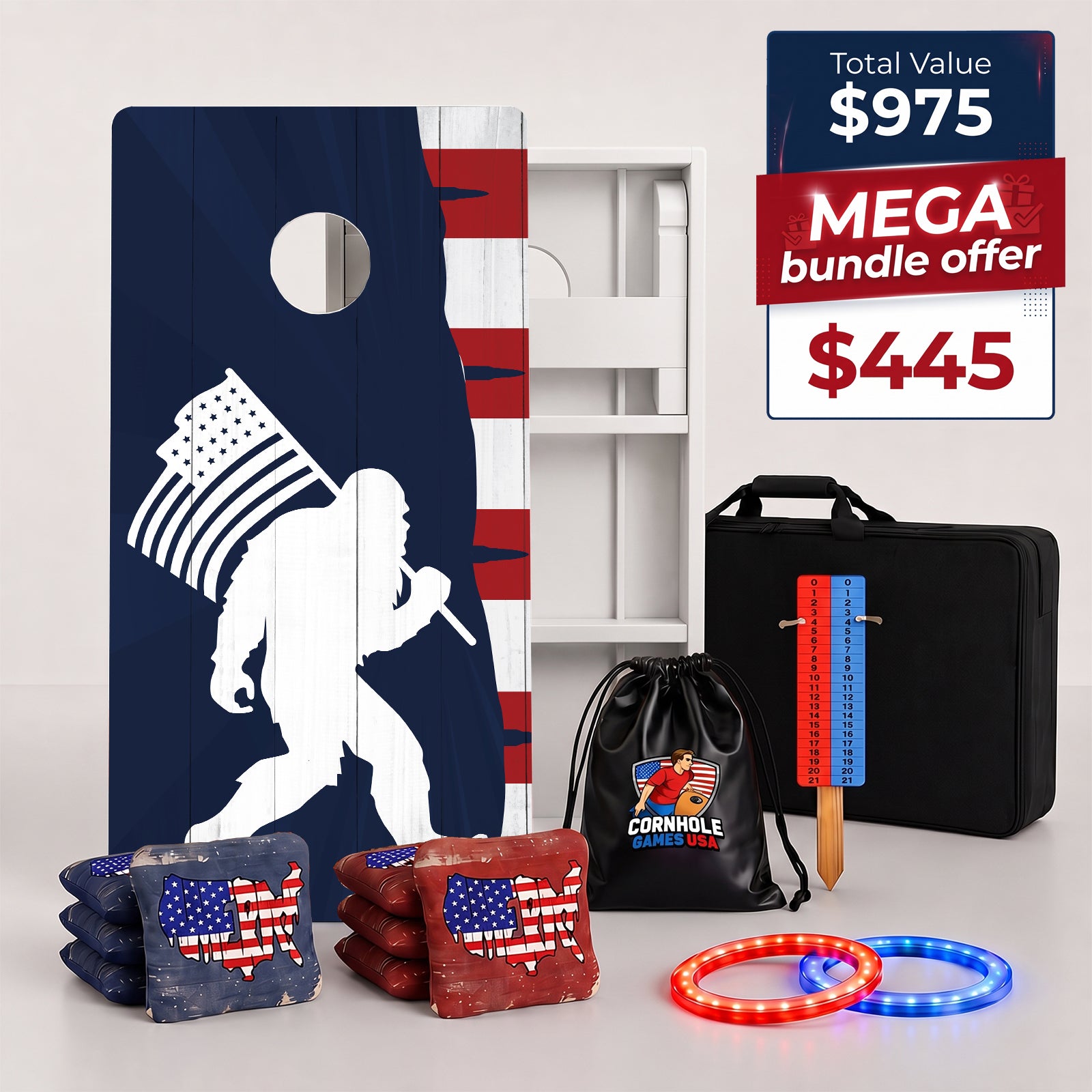 MEGA Bundle Weather Proof Patriotic Sasquatch