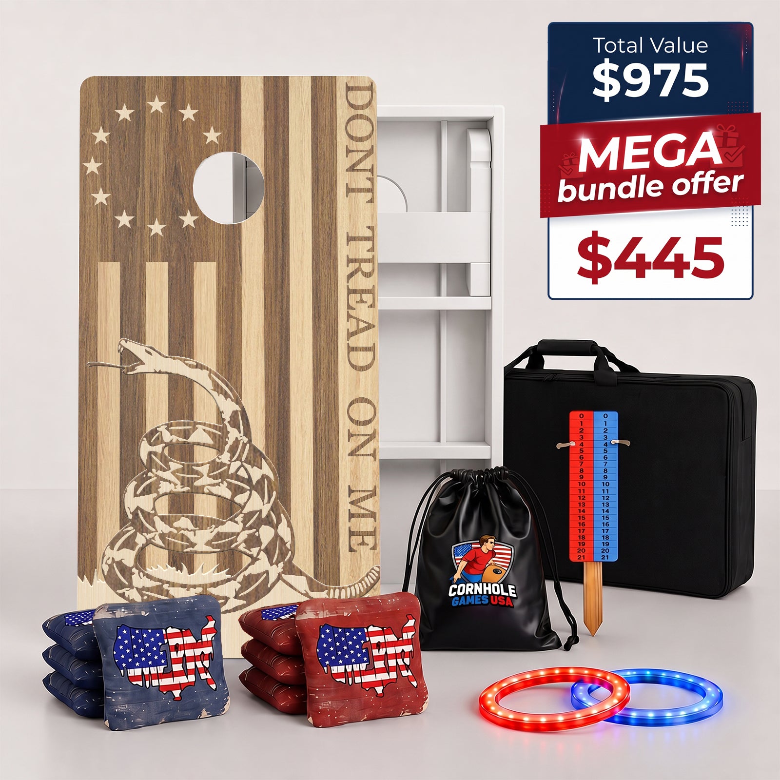 MEGA Bundle Weather Proof Don't Tread On Me