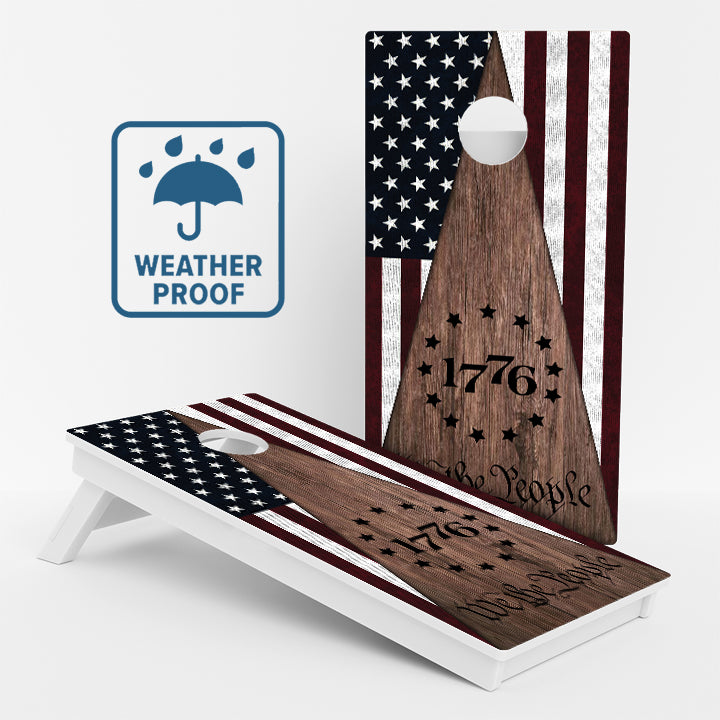 Weather Proof 1776 Cornhole Boards