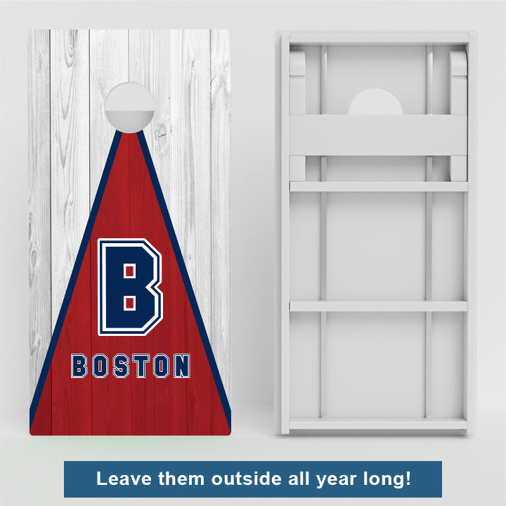 Boston Baseball Weather Proof Cornhole Boards