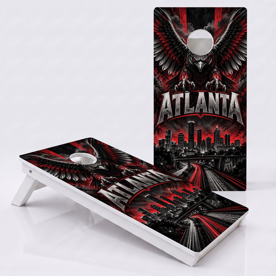 Atlanta Football Weather Proof Cornhole Boards