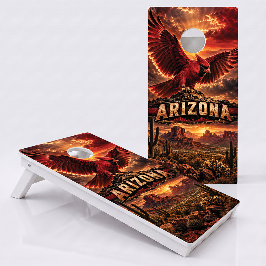 Arizona Football Weather Proof Cornhole Boards
