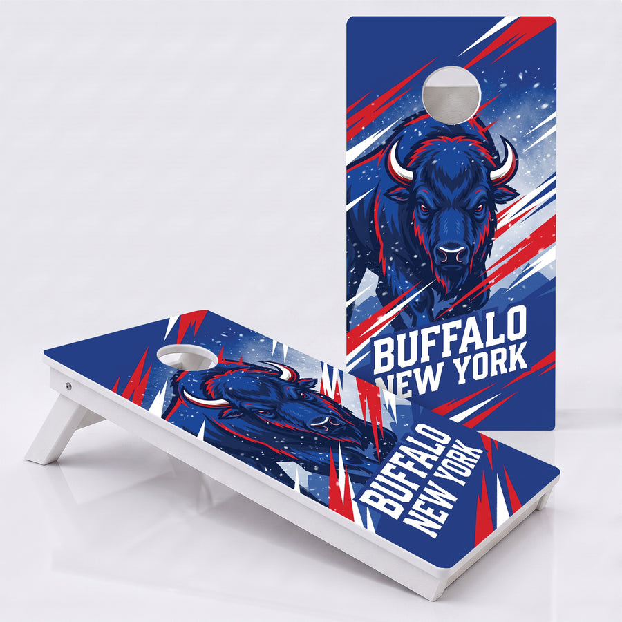Buffalo New York Football Weather Proof Cornhole Boards