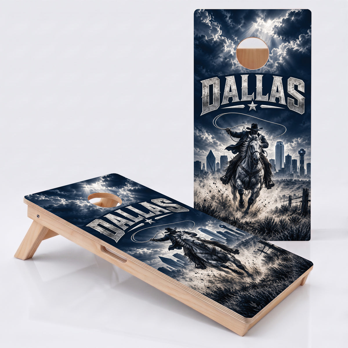 Dallas Football Professional Cornhole Boards