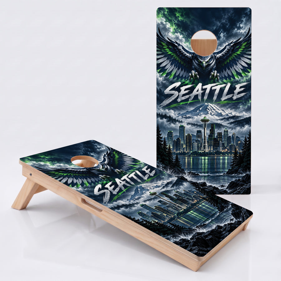 Seattle Football Professional Cornhole Boards