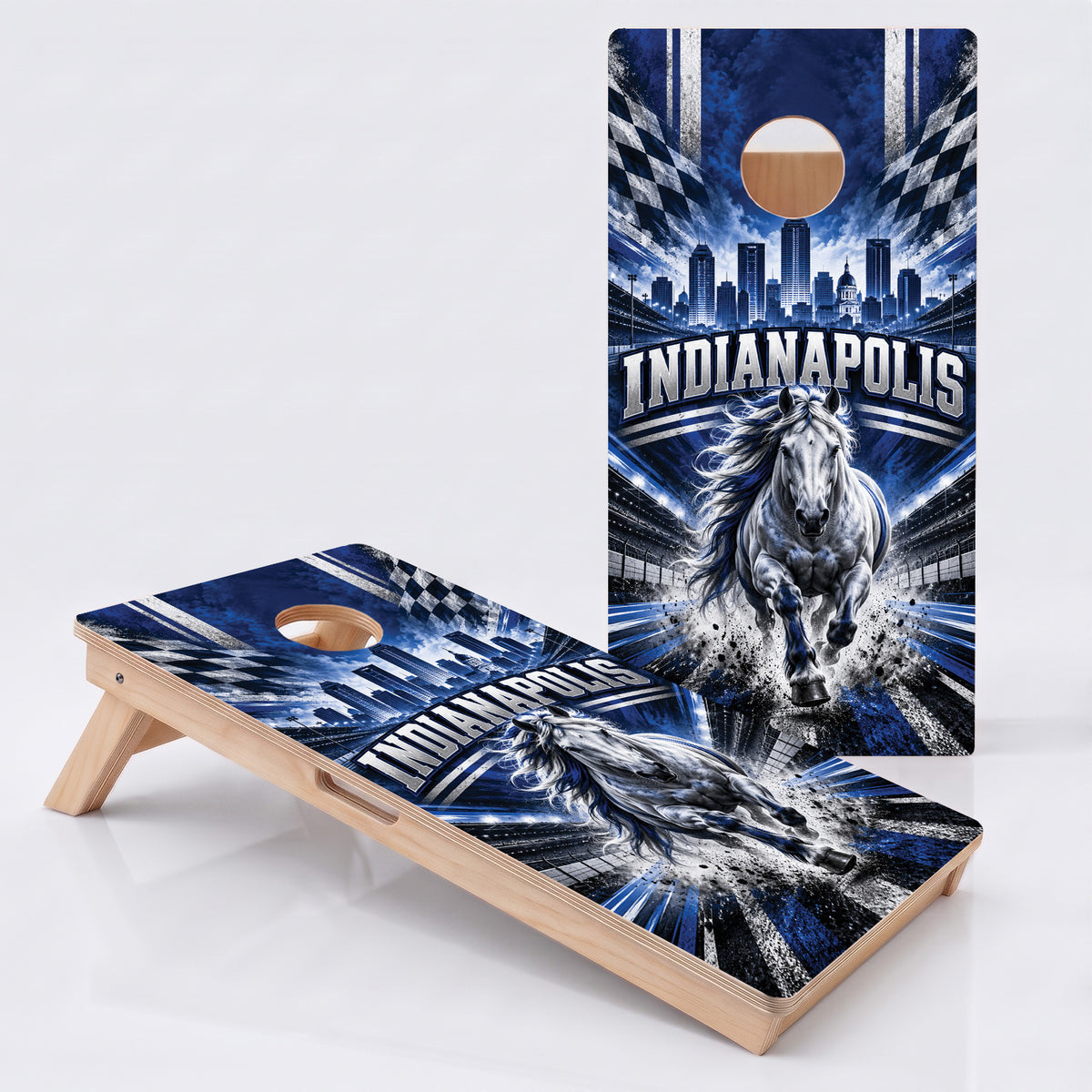 Indianapolis Football Professional Cornhole Boards