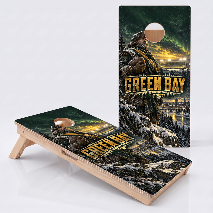 Green Bay Football Professional Cornhole Boards