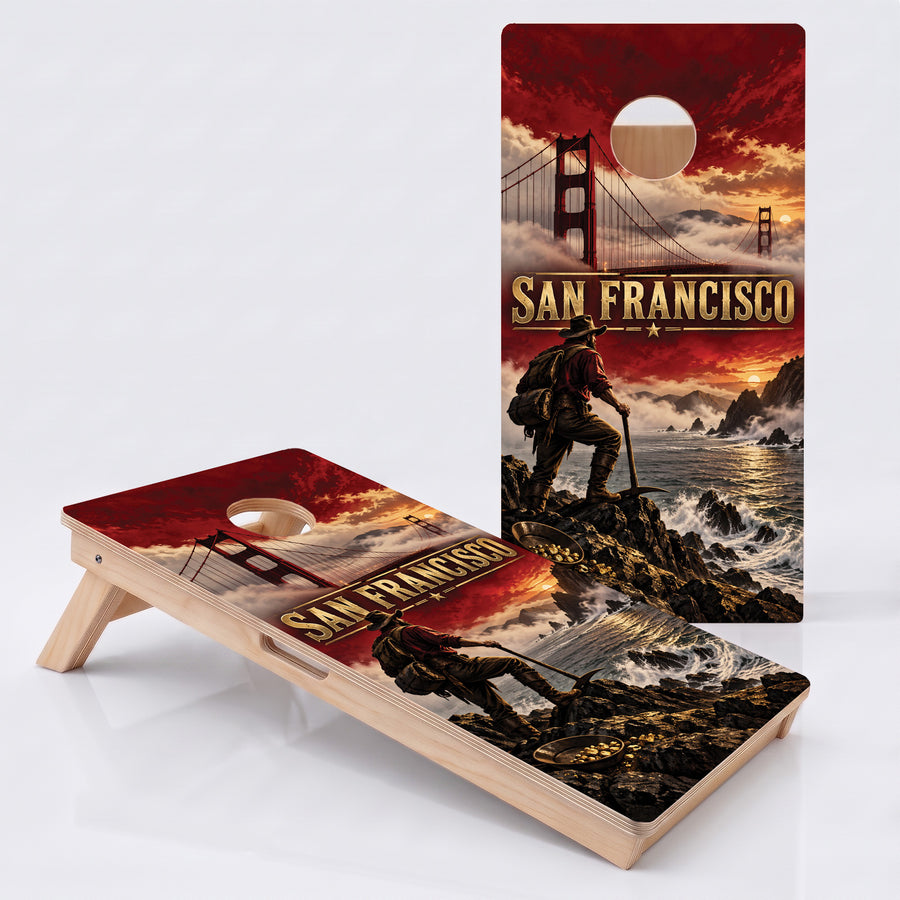 San Francisco Football Professional Cornhole Boards