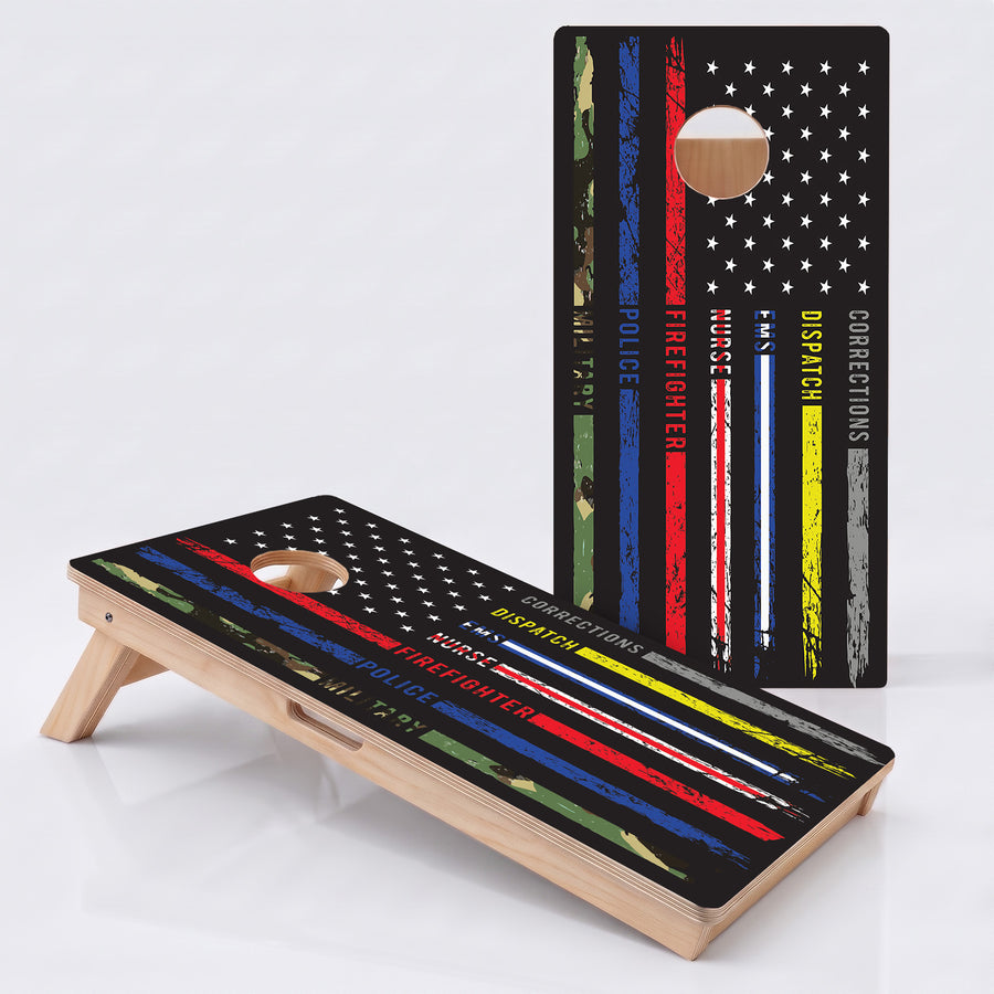 First Responders Professional Cornhole Boards