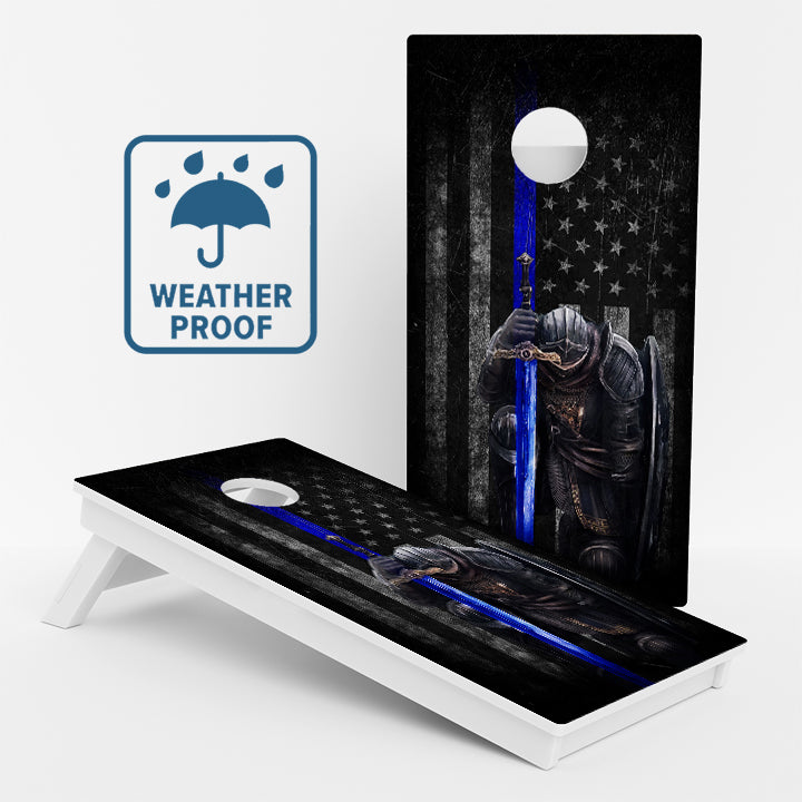Knights Of Blue Weather Proof Cornhole Boards