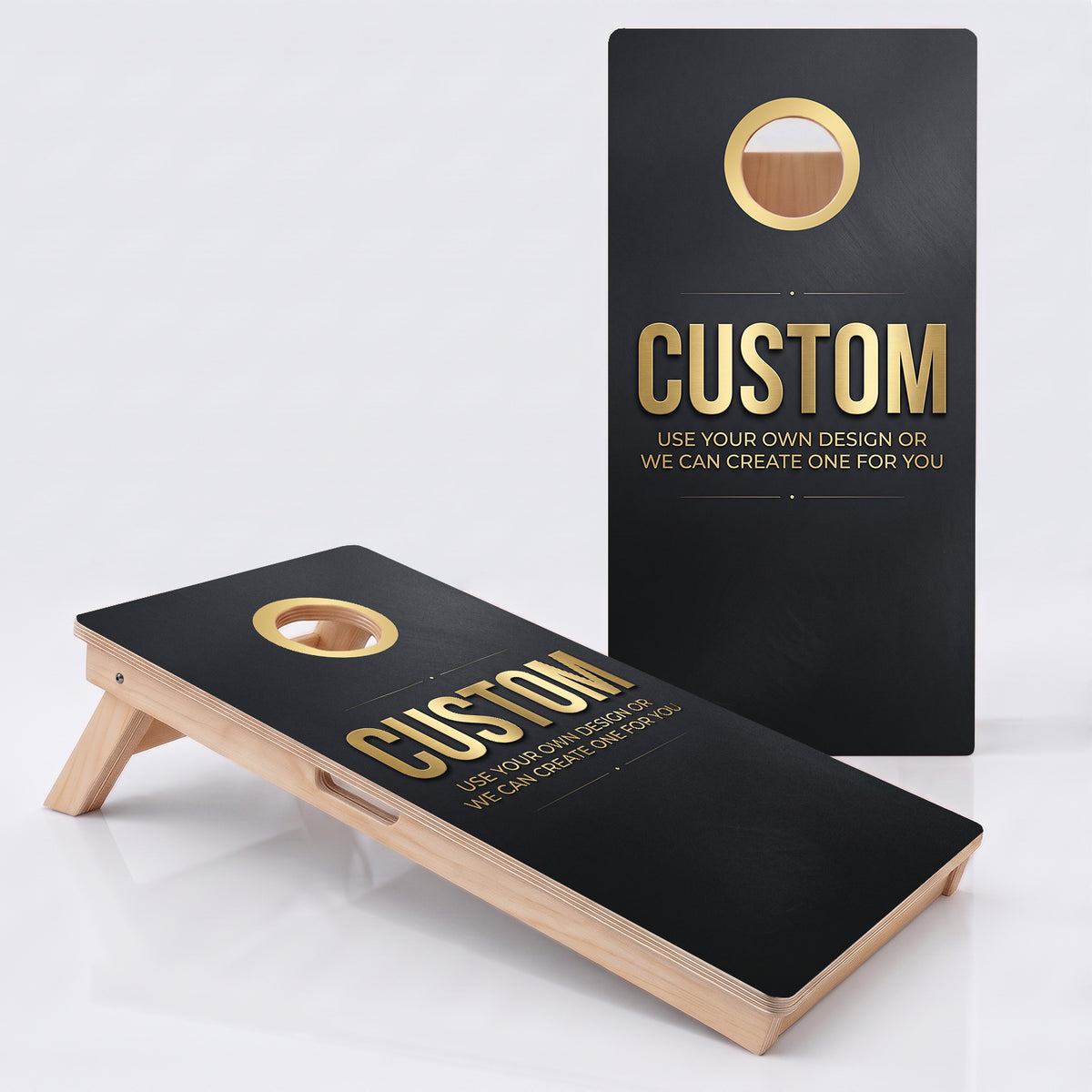 Customize Your Own Weather Proof Cornhole Boards