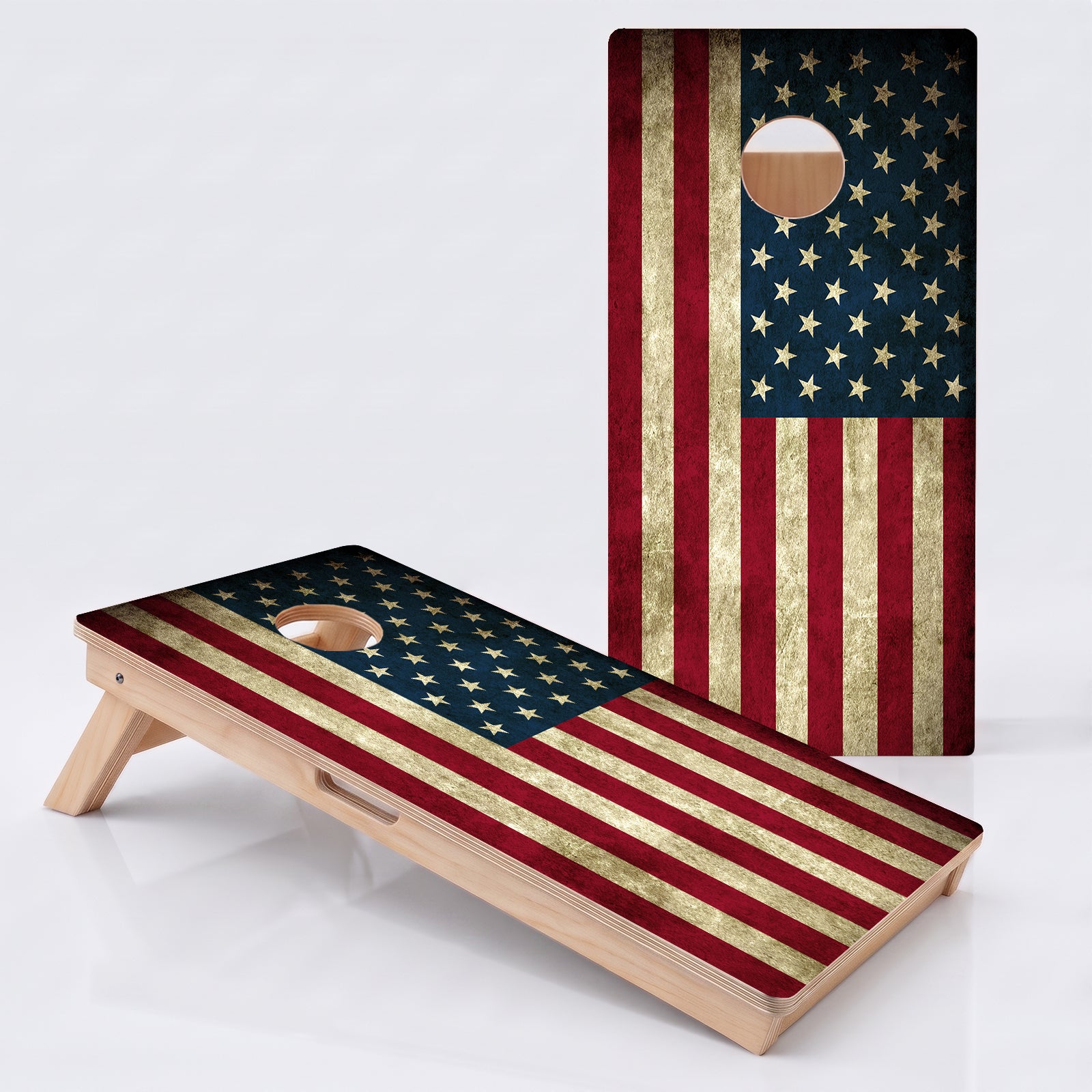 American flag Professional Cornhole Boards