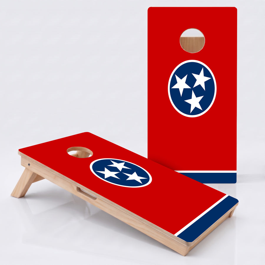 Tennessee Flag Professional Cornhole Boards
