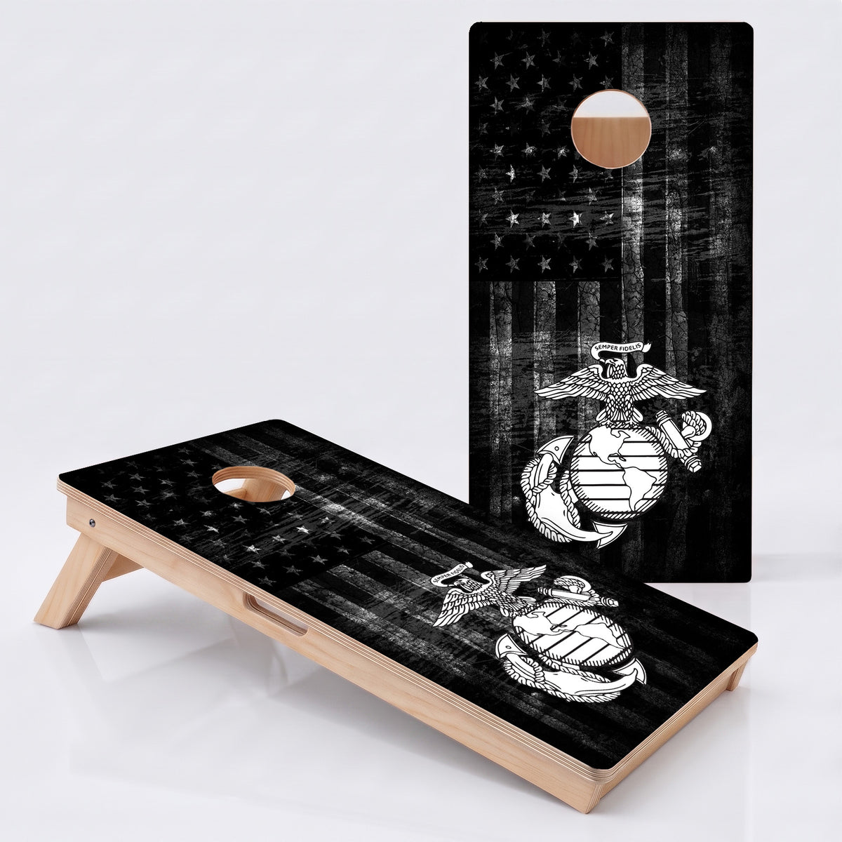 United States Marines Professional Cornhole Boards