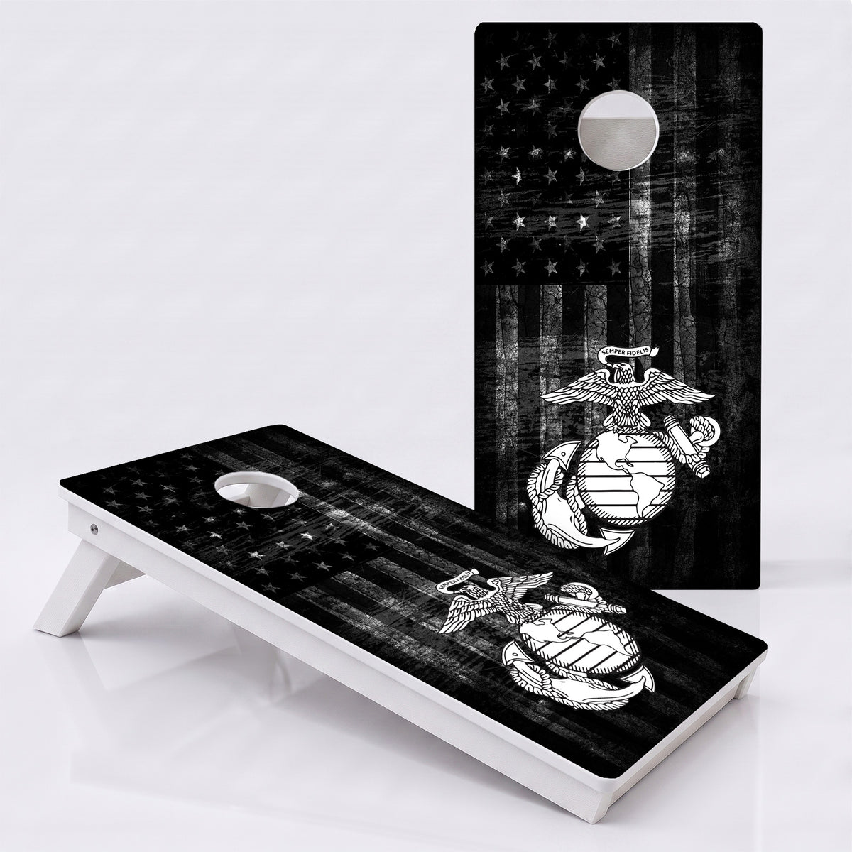 United States Marines Weather Proof Cornhole Boards