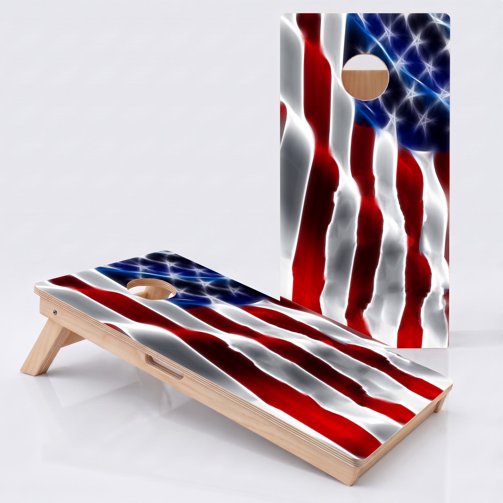 American Flag Professional Cornhole Boards