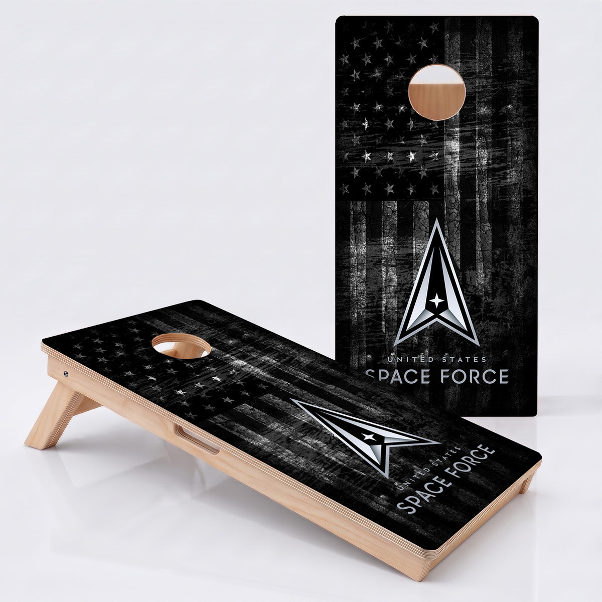 United States Space Force Professional Cornhole Boards