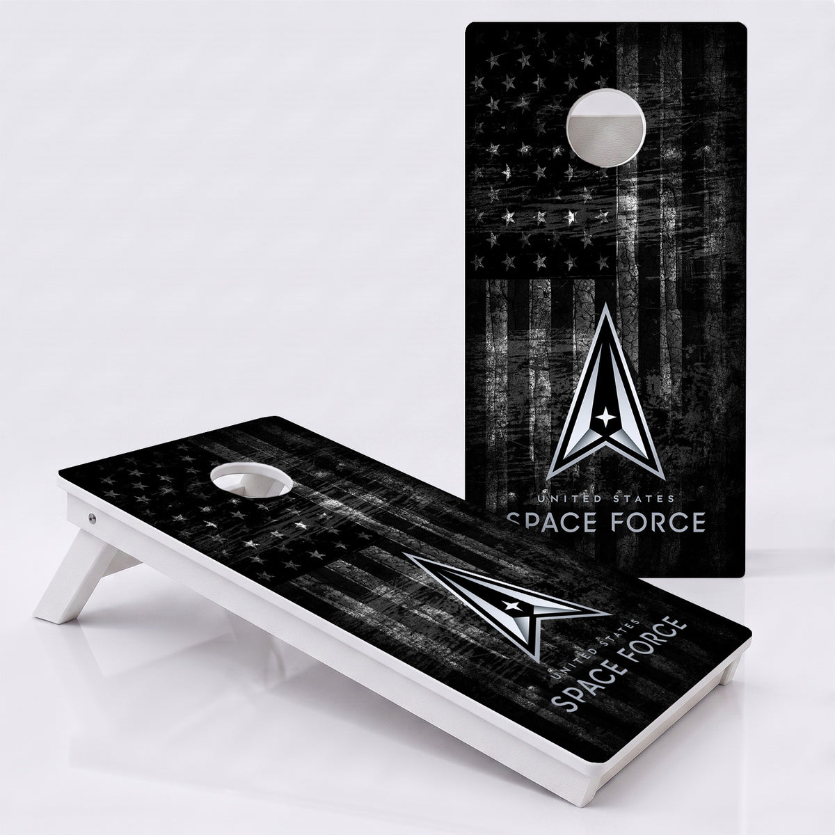 United States Space Force Weather Proof Cornhole Boards