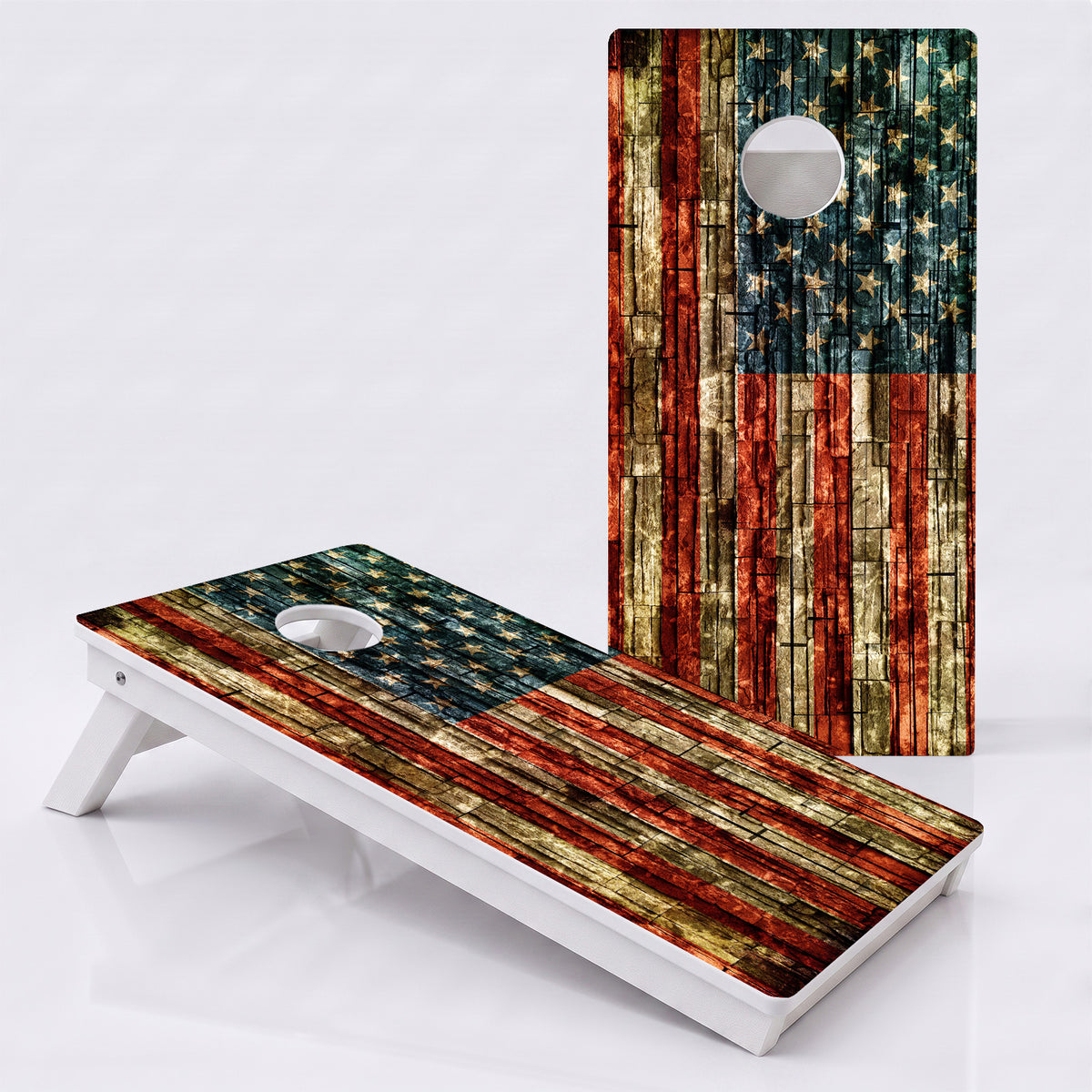 Brick Flag Weather Proof Cornhole Boards