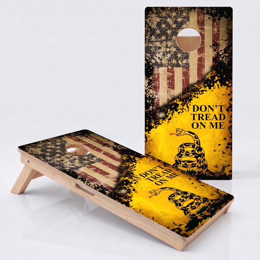 Don't Tread On Me Professional Cornhole Boards