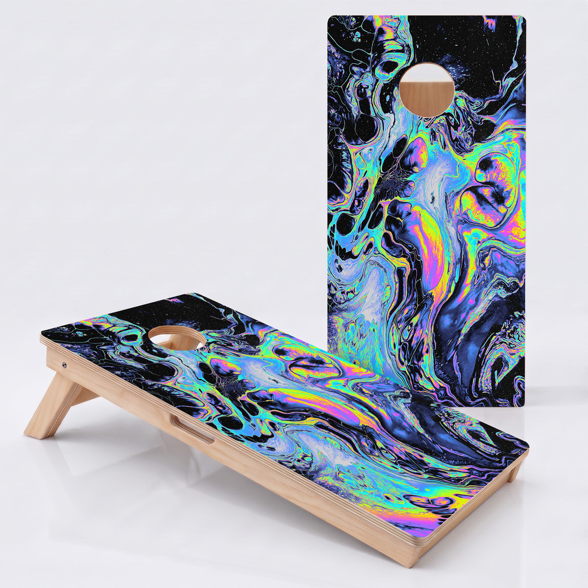 Paint Blasted Professional Cornhole Board.