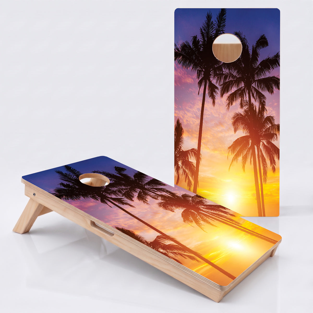 Beach Paradise Professional Cornhole Boards