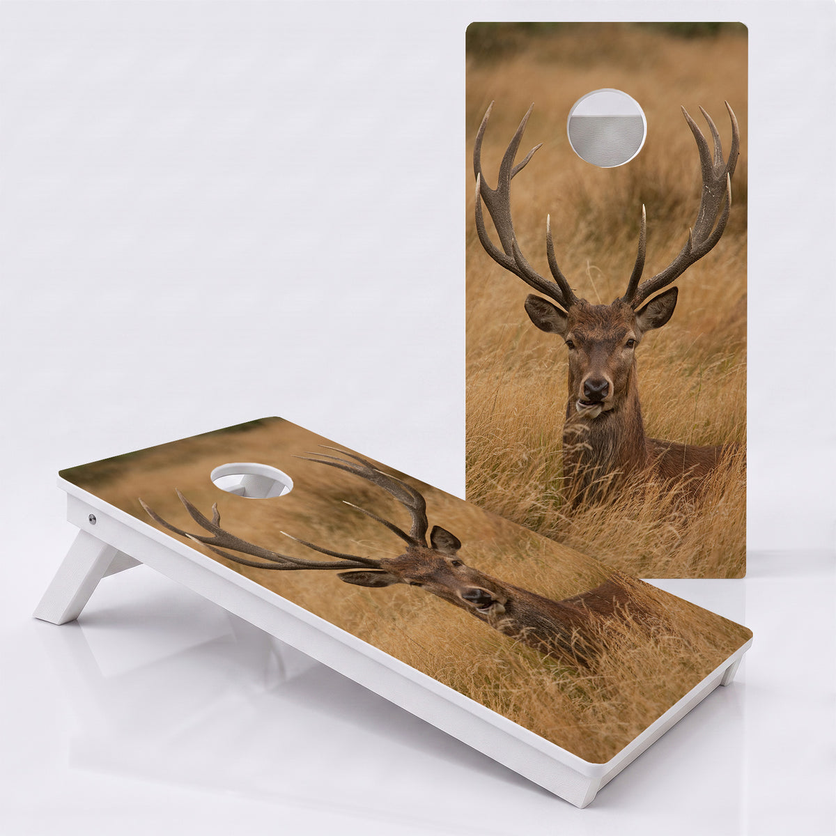 Deer Weather Proof Cornhole Boards
