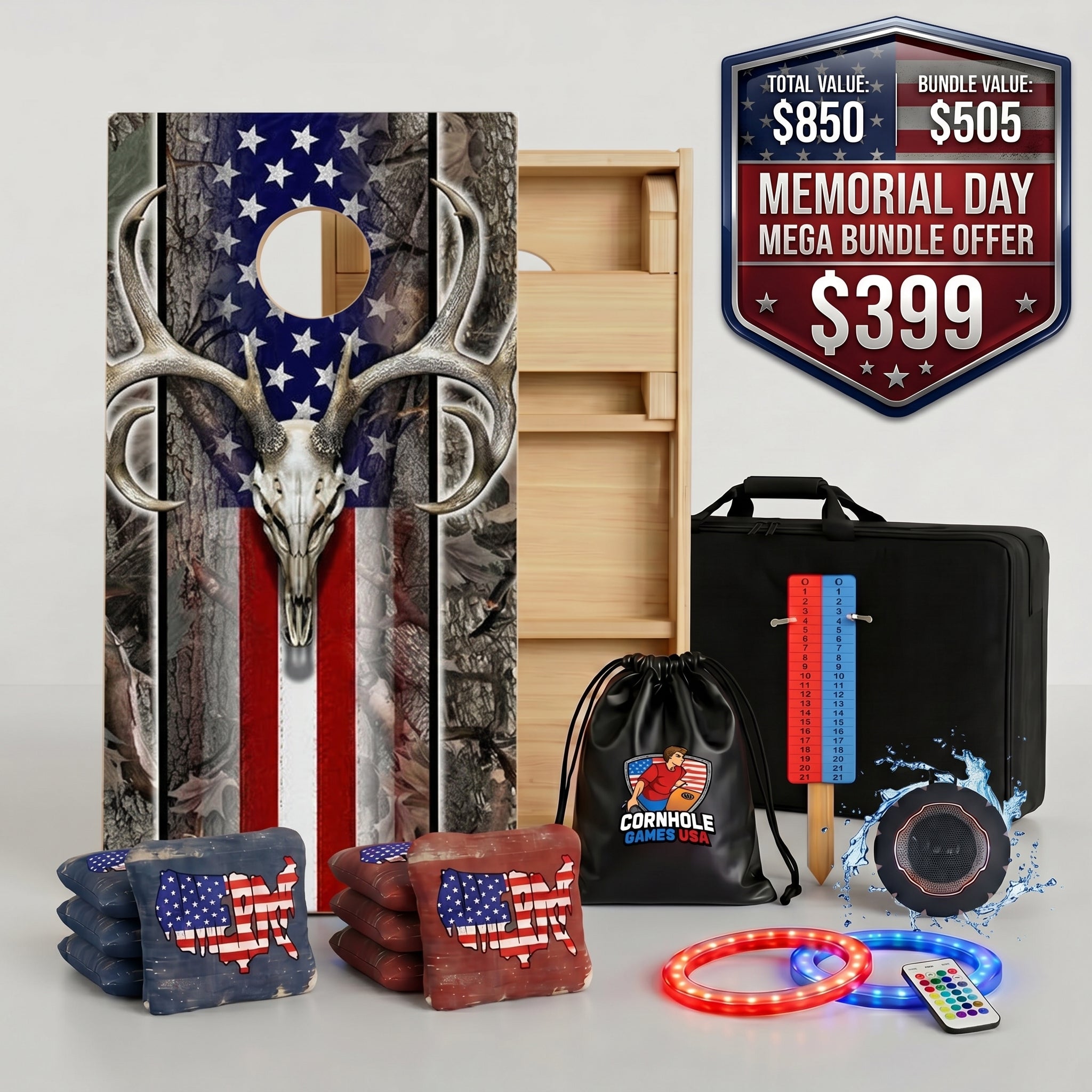 MEGA Bundle Patriotic Hunters American Flag