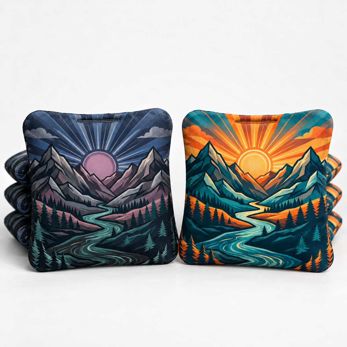 8 Sunrise Pro Cornhole Bags