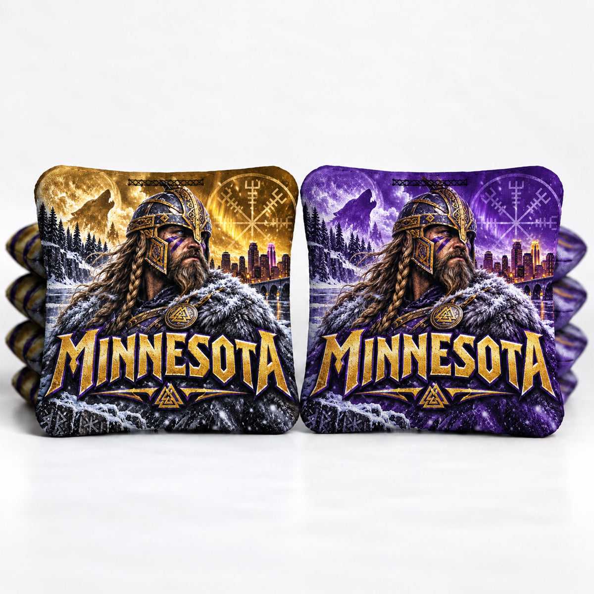 Minnesota Football 8 Pro Cornhole Bags