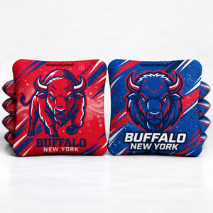 New York Buffalo Football 8 Pro Cornhole Bags