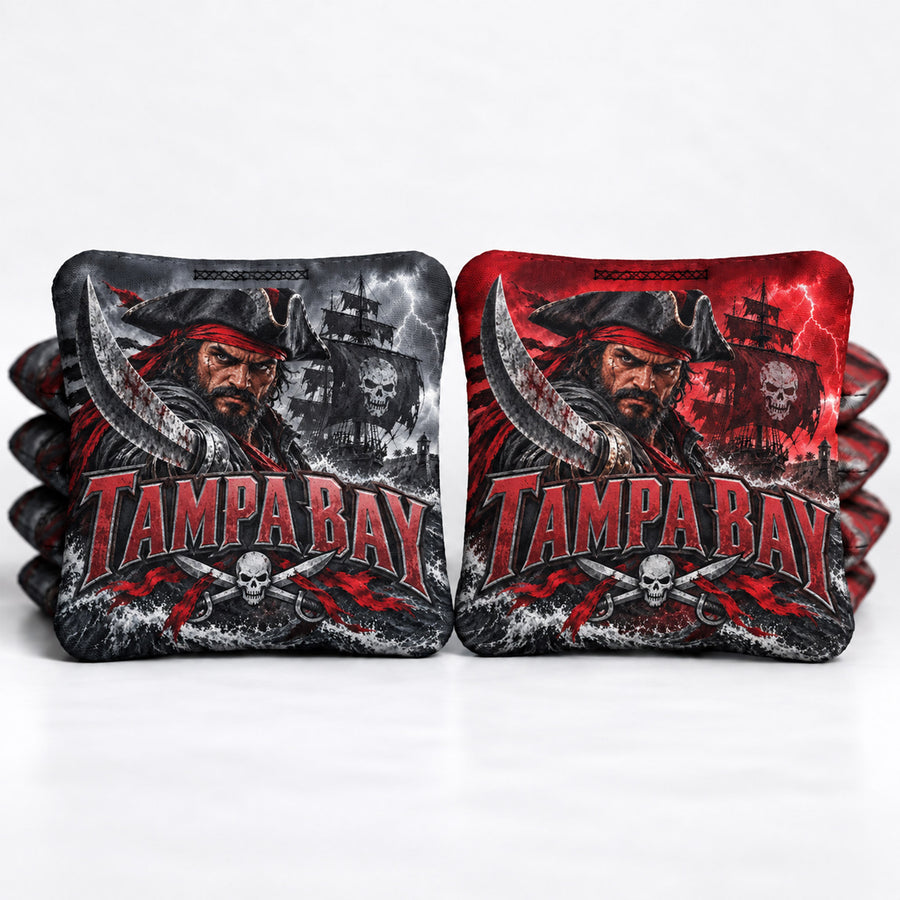 Tampa Bay Football 8 Pro Cornhole Bags