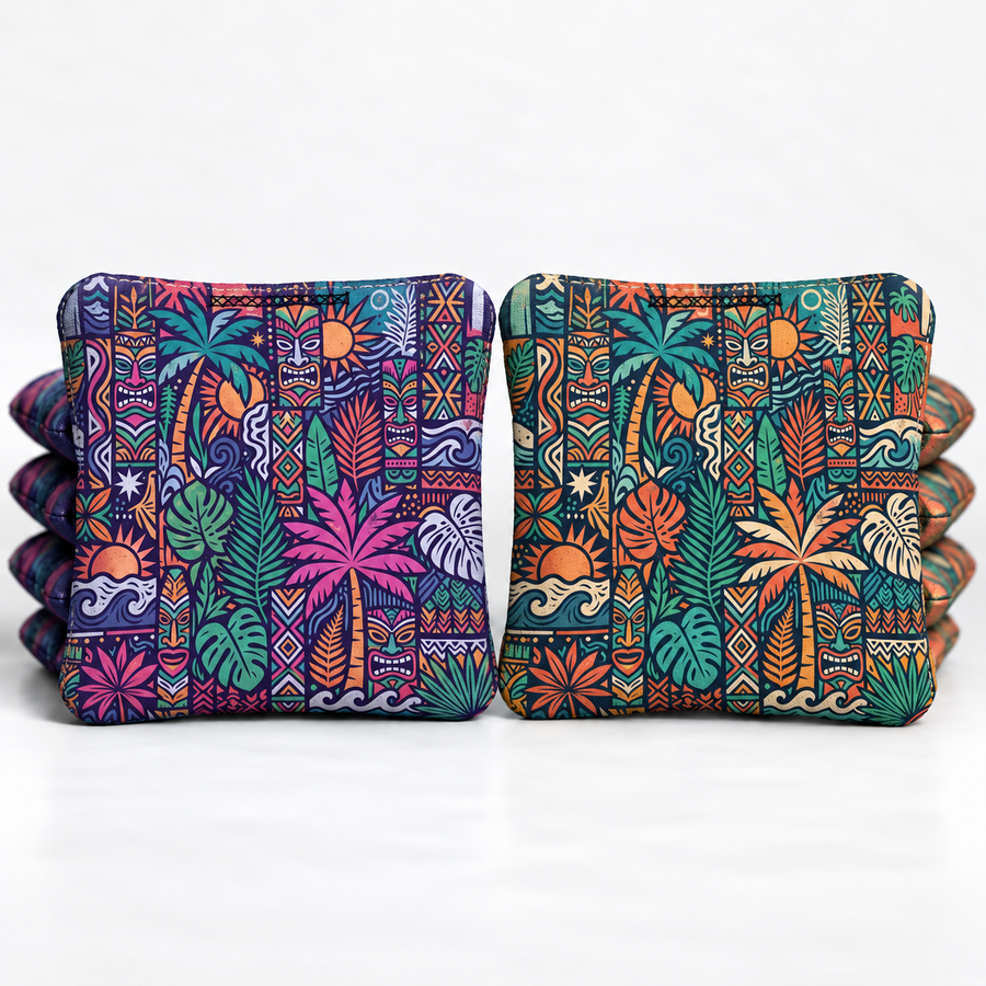 8 Tropical Pro Cornhole Bags