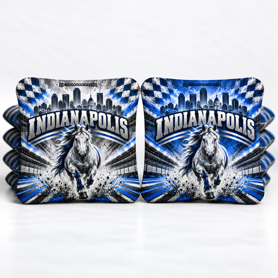 Indianapolis Football 8 Pro Cornhole Bags
