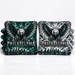 Philadelphia Football 8 Pro Cornhole Bags