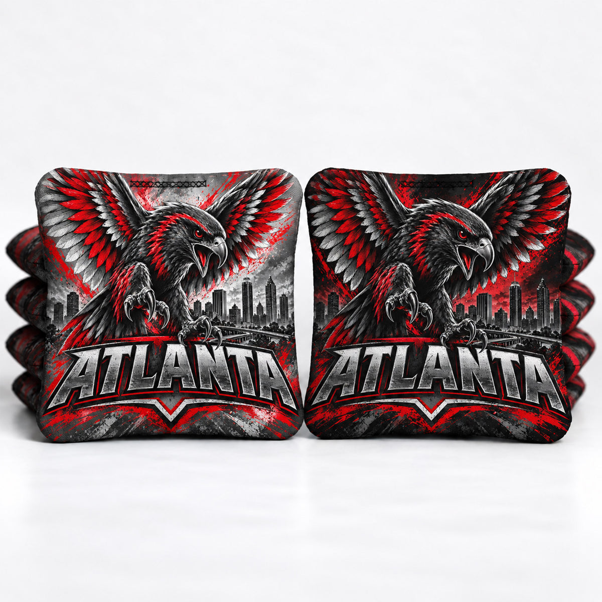 Atlanta Football 8 Pro Cornhole Bags