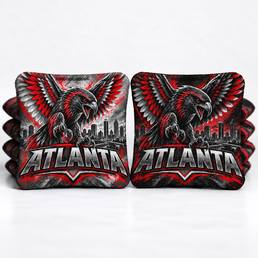 Atlanta Football 8 Pro Cornhole Bags