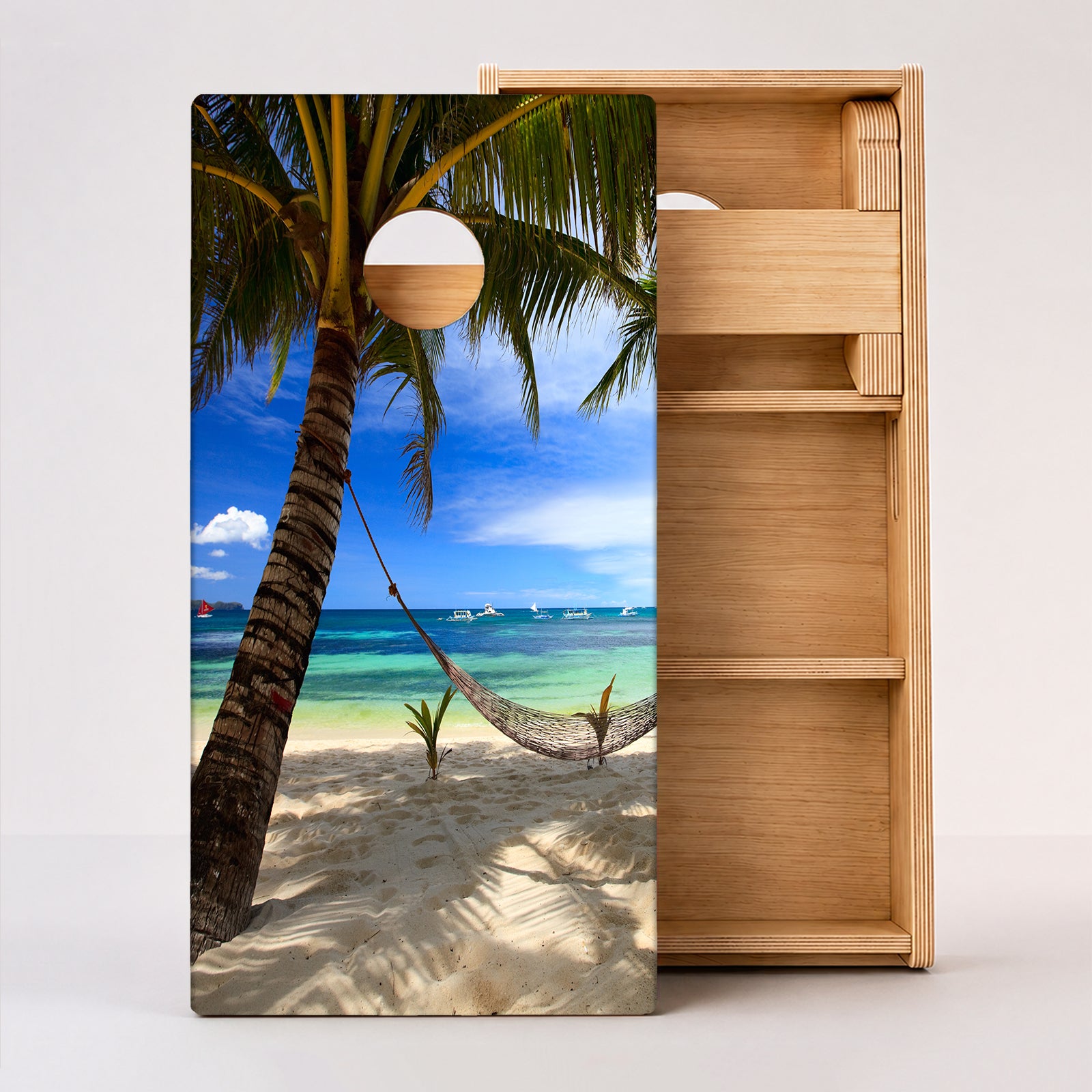 Beach Paradise Professional Cornhole Boards