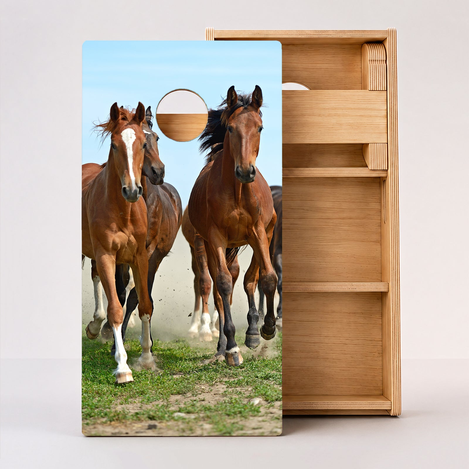 Horses Professional Cornhole Boards